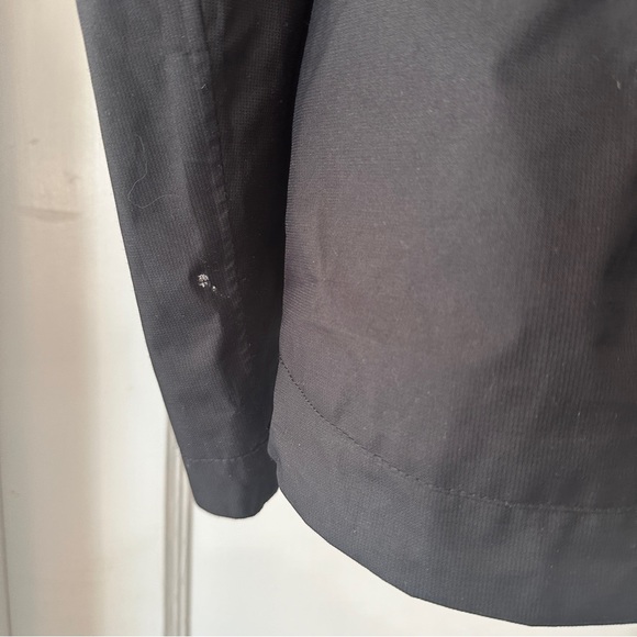 North Face Jacket Womens M Medium Black Hyvent Outdoor Hooded Zip Up Pockets - Picture 12 of 16